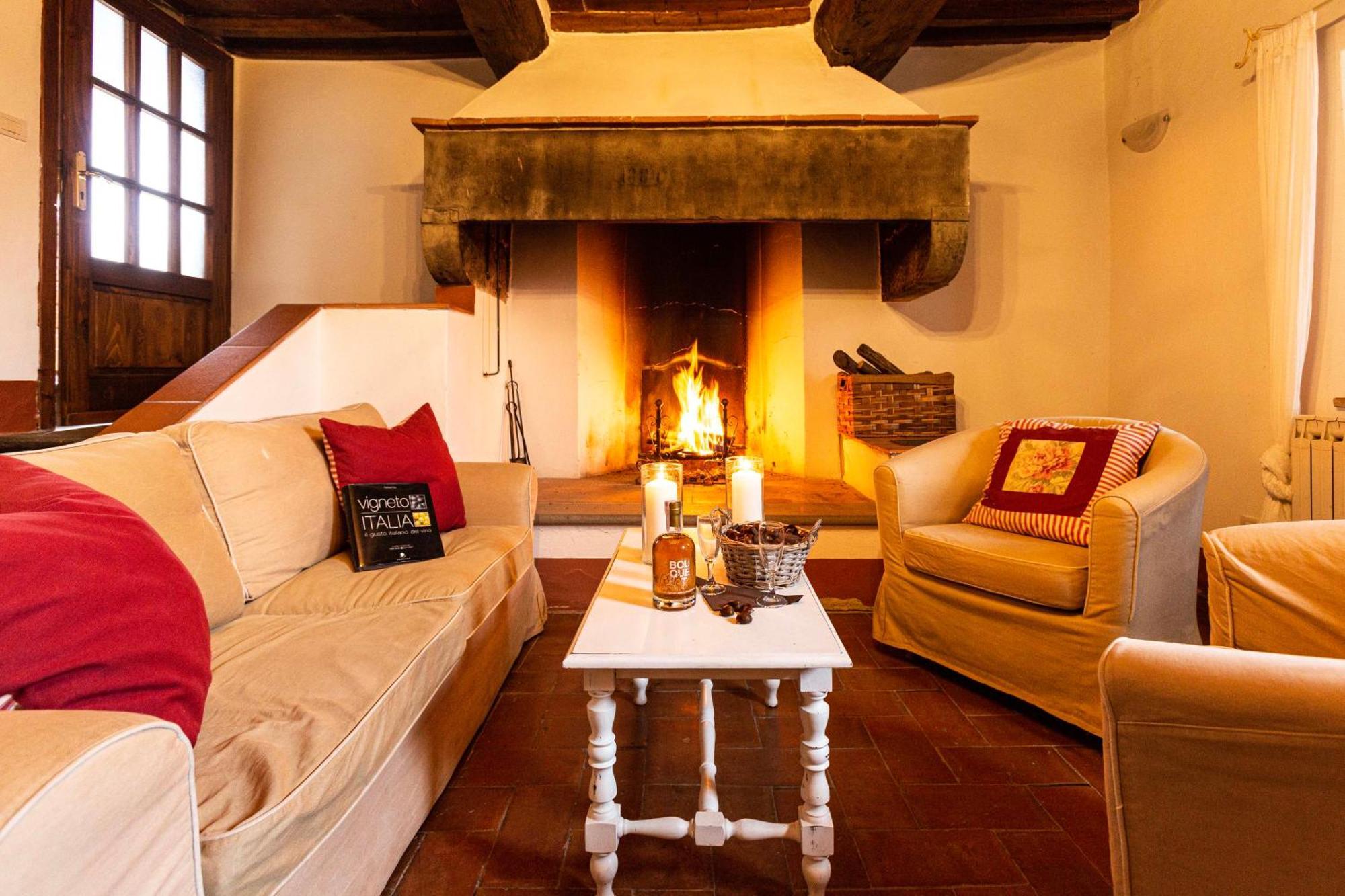 Agriturismo Fattoria Lavacchio بونتاسيفي الغرفة الصورة