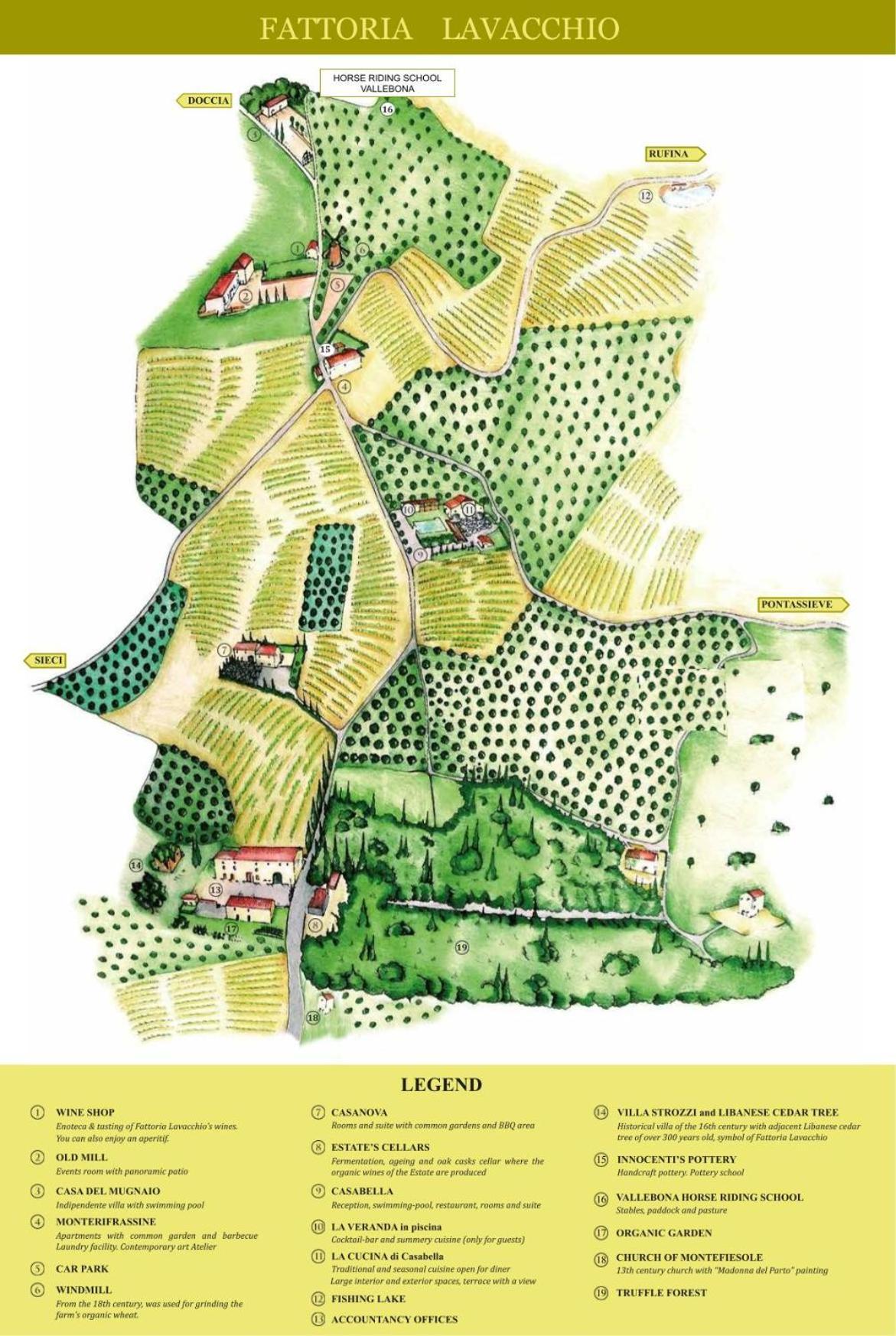 Agriturismo Fattoria Lavacchio بونتاسيفي المظهر الخارجي الصورة